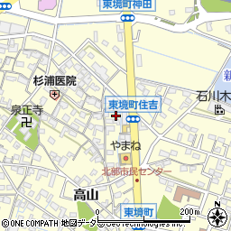愛知県刈谷市東境町児山11周辺の地図
