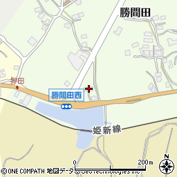 岡山県勝田郡勝央町勝間田576周辺の地図