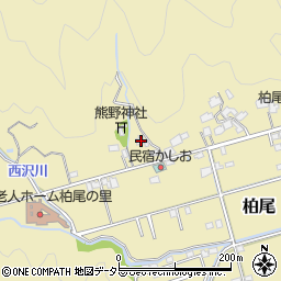 静岡県静岡市清水区柏尾199周辺の地図