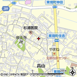 愛知県刈谷市東境町児山81周辺の地図