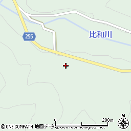 広島県庄原市比和町森脇1649周辺の地図