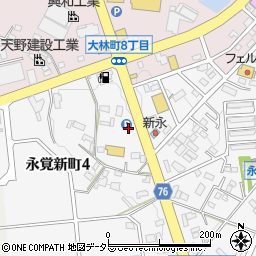 ローソン豊田永覚新町店周辺の地図