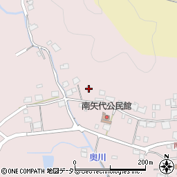 兵庫県丹波篠山市南矢代819周辺の地図