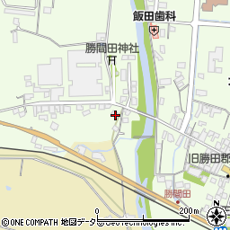 岡山県勝田郡勝央町勝間田610周辺の地図