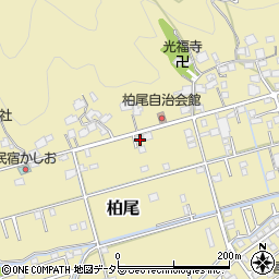 静岡県静岡市清水区柏尾168周辺の地図