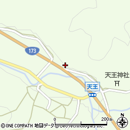 大阪府豊能郡能勢町天王242周辺の地図