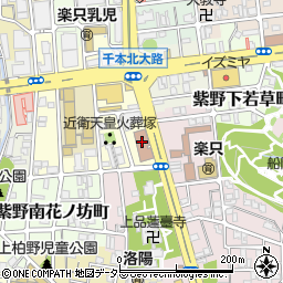 社会福祉法人京都ライトハウス　相談支援室周辺の地図
