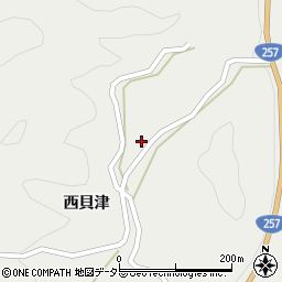 愛知県新城市愛郷田和9-1周辺の地図