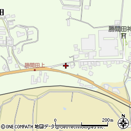 岡山県勝田郡勝央町勝間田602-1周辺の地図