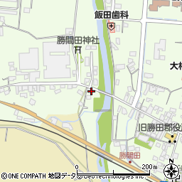 岡山県勝田郡勝央町勝間田611周辺の地図