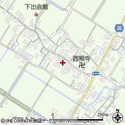 滋賀県草津市下笠町1314-1周辺の地図