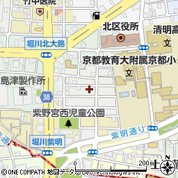 京都府京都市北区紫野東御所田町6-3周辺の地図