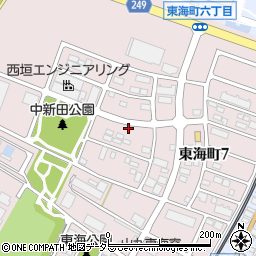 シューワ名古屋支店周辺の地図