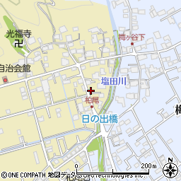 静岡県静岡市清水区柏尾7周辺の地図
