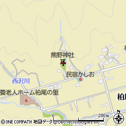 静岡県静岡市清水区柏尾197周辺の地図