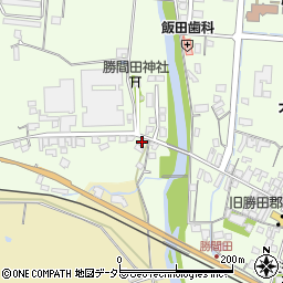 岡山県勝田郡勝央町勝間田610-4周辺の地図