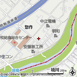 愛知県豊明市阿野町惣作49周辺の地図