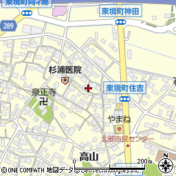 愛知県刈谷市東境町児山46周辺の地図