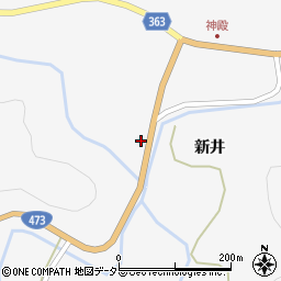 愛知県豊田市神殿町番場周辺の地図
