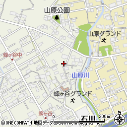 静岡県静岡市清水区蜂ヶ谷300周辺の地図