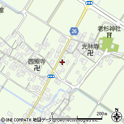 滋賀県草津市下笠町1265周辺の地図