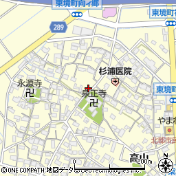 愛知県刈谷市東境町児山176周辺の地図