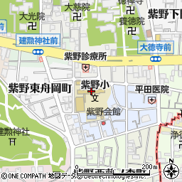 京都市立紫野小学校周辺の地図