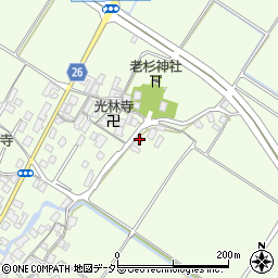 滋賀県草津市下笠町461周辺の地図