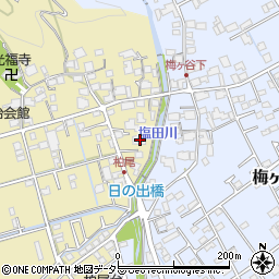 静岡県静岡市清水区柏尾16周辺の地図