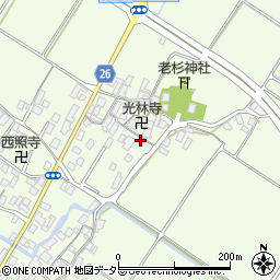 滋賀県草津市下笠町1186周辺の地図