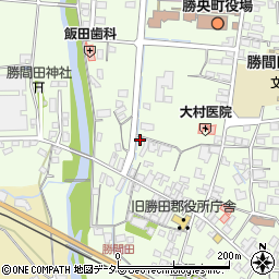 岡山県勝田郡勝央町勝間田810周辺の地図