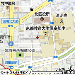 京都府京都市北区紫野東御所田町39-3周辺の地図