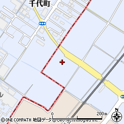 ファミリーマート栗東出庭店周辺の地図