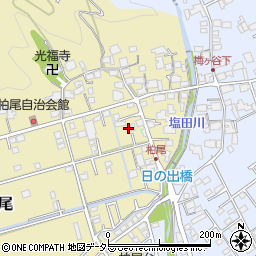 静岡県静岡市清水区柏尾176-4周辺の地図