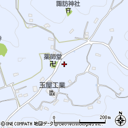 千葉県南房総市海老敷周辺の地図