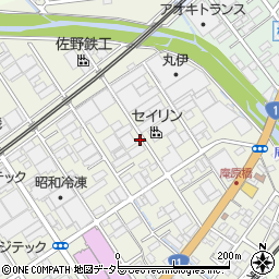 静岡県静岡市清水区横砂西町周辺の地図