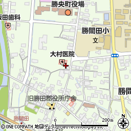 岡山県勝田郡勝央町勝間田221周辺の地図
