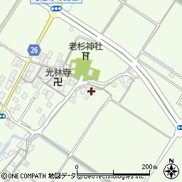 滋賀県草津市下笠町459周辺の地図