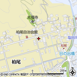 静岡県静岡市清水区柏尾171周辺の地図