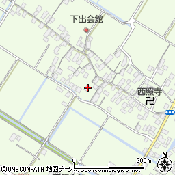 滋賀県草津市下笠町1760-1周辺の地図