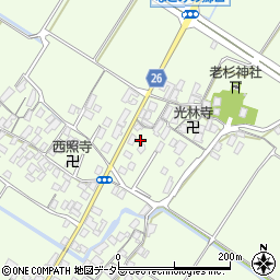 滋賀県草津市下笠町1264周辺の地図
