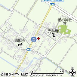 滋賀県草津市下笠町1264周辺の地図