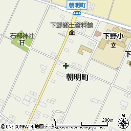 三重県四日市市朝明町228周辺の地図