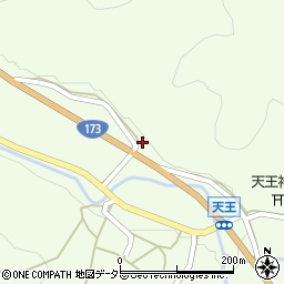 大阪府豊能郡能勢町天王243周辺の地図