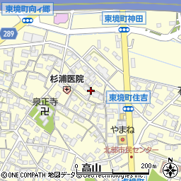 愛知県刈谷市東境町児山42周辺の地図