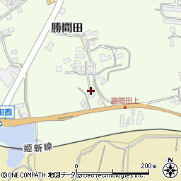 岡山県勝田郡勝央町勝間田520周辺の地図