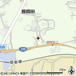 岡山県勝田郡勝央町勝間田520周辺の地図