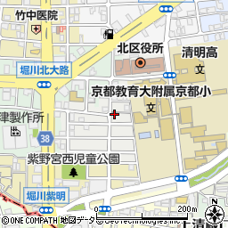 京都府京都市北区紫野東御所田町39-1周辺の地図