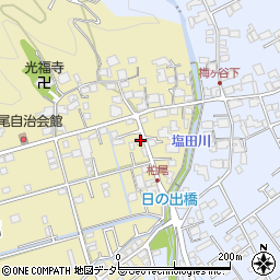 静岡県静岡市清水区柏尾748周辺の地図