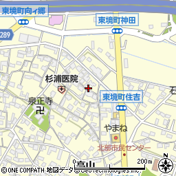 愛知県刈谷市東境町児山19周辺の地図